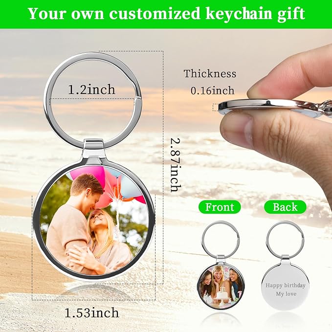 Double Side Custom Keychain - Image 4
