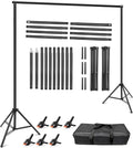 Hemmotop Backdrop Stand 10x8ft, Heavy Duty Photography Background Stand by Hemmotop