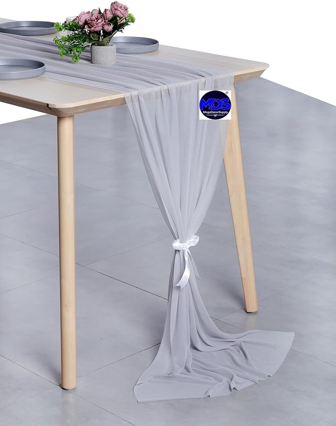 MDS Halloween Chiffon Table Runner - Image 3
