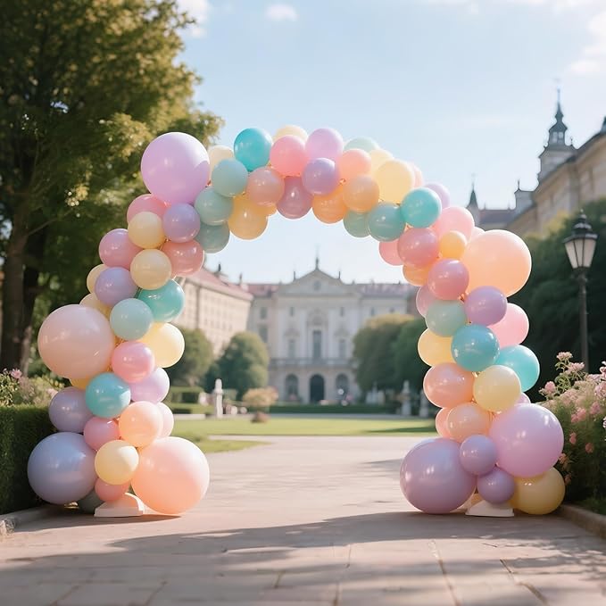110pcs Pastel Balloons 12 Inch, Pastel color balloons Assorted Latex Ballons - Image 5