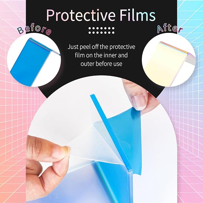Iridescent Acrylic Display Risers - Image 5
