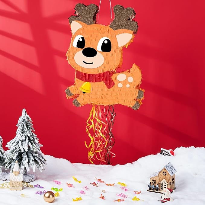 WERNNSAI Christmas Reindeer Pinata - Image 2