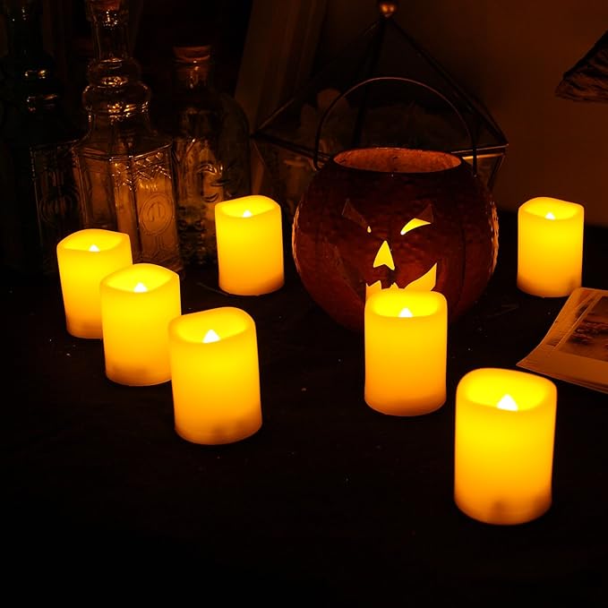 CANDLE CHOICE Battery Operated Flameless Votive Candles - Image 3