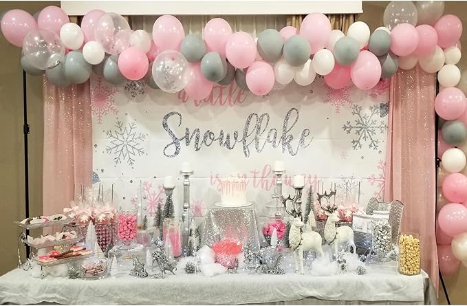 Pink Sequin Curtains 2FTx8FT 4 Panels Pink Sequin Backdrop Curtain - Image 2