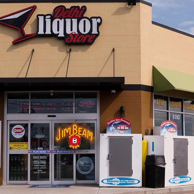 Bar Neon Sign, Jim Beam Whiskey LED Neon Light - Image 4