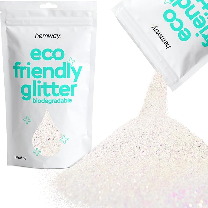 Hemway Eco Friendly Biodegradable Glitter 100g / 3.5oz Bio Cosmetic Safe by Hemway
