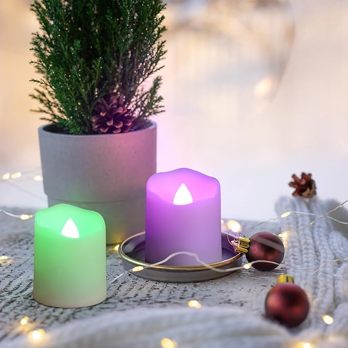FREEPOWER Rechargeable Color Changing Tea Lights Candles - Image 7