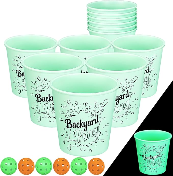 Mostop Yard Pong Game Set Glow in Dark by Mostop