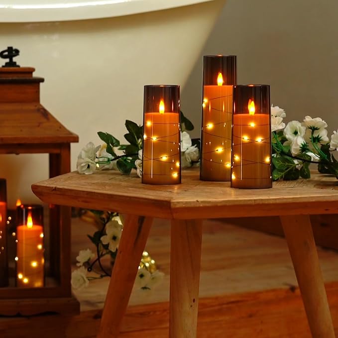 Raycare Flameless Candle with Remote Timer – 5 Flickering Acrylic Battery - Image 9