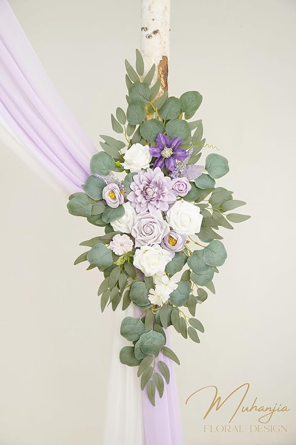 Artificial Arch Flowers Kit, Ceremony and Reception Background Rose Decoration - Image 4