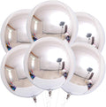 KatchOn, Large Metallic Silver Balloons by KatchOn