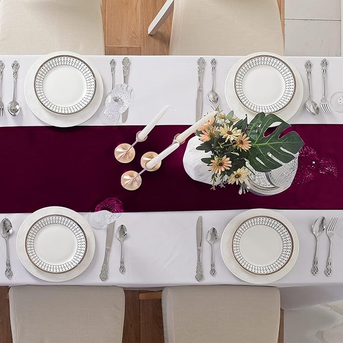 24Pack Table Runner 12 x 108 Inches Satin Silk Table Runner - Image 4