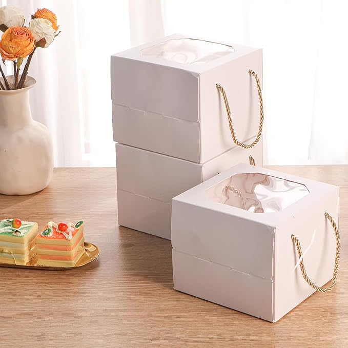 30 pcs 6x6x5 Inch Small Cake Box - Image 6