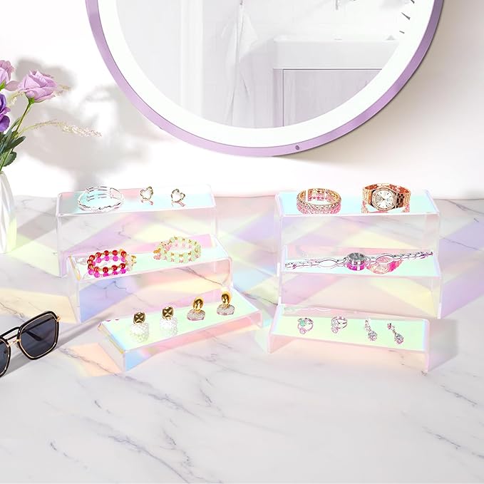 Iridescent Acrylic Display Risers - Image 8