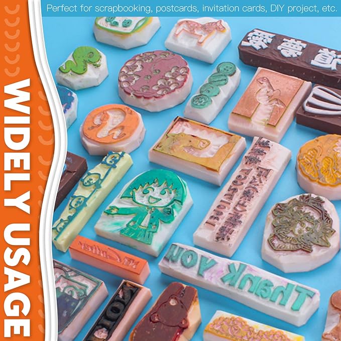 14Pcs Mixed Carve Printing Kit - Image 7