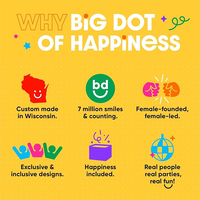 Big Dot of Happiness Personalized Fun Face Photo Balloons, Custom Birthday - Image 6