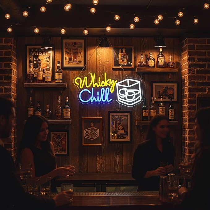 Whisky Chill Neon Sign, Neon Signs - Image 5