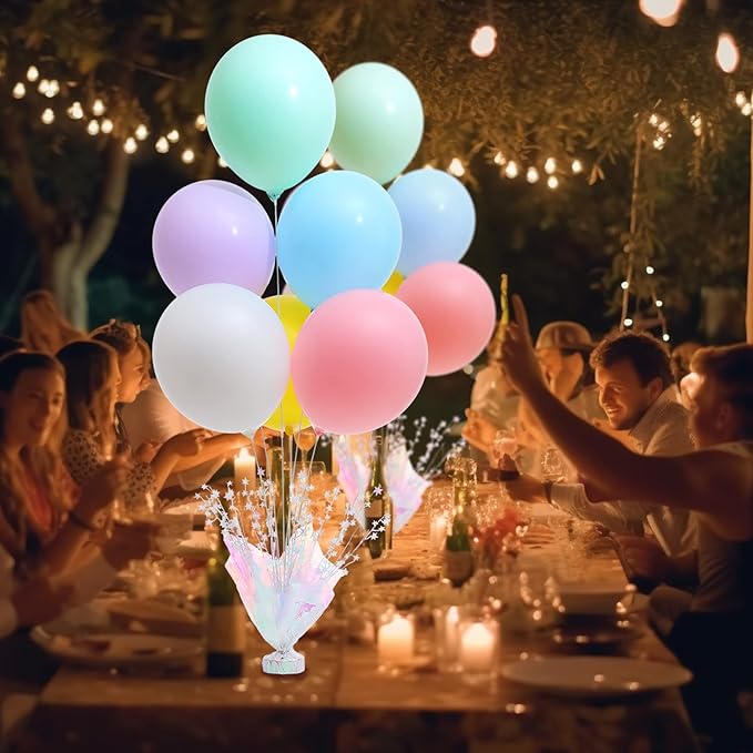 4 Set Pastel Balloon Centerpieces - Image 5