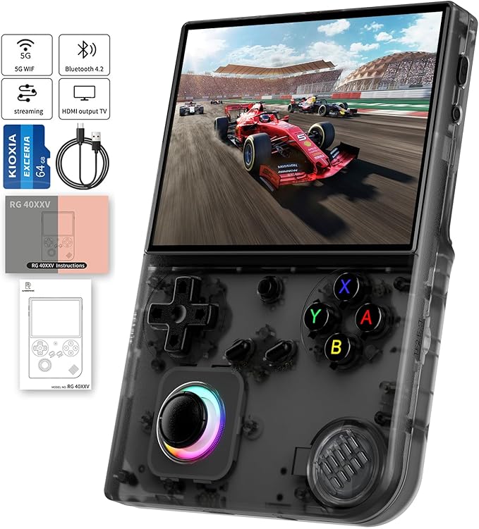 RG40XX V Handheld Game Consoles RG40XXV Retro Game Console Built-in 64G TF Card by ANBERNICRetroGameConsole