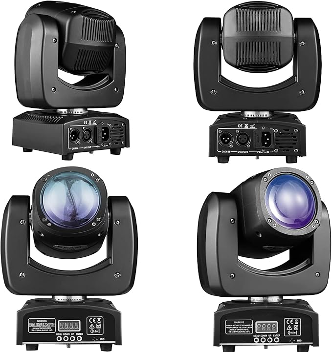 90W LED Moving Head DJ Lights Mini Beam Stage Lights Super Bright Spot RGBW - Image 9