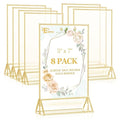 EHWINE 8 Pack 5×7 Clear Acrylic Sign Holder by EHWINE