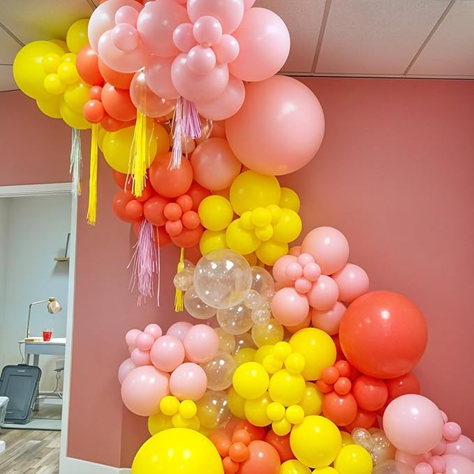 Pink and Yellow Balloons - Image 4