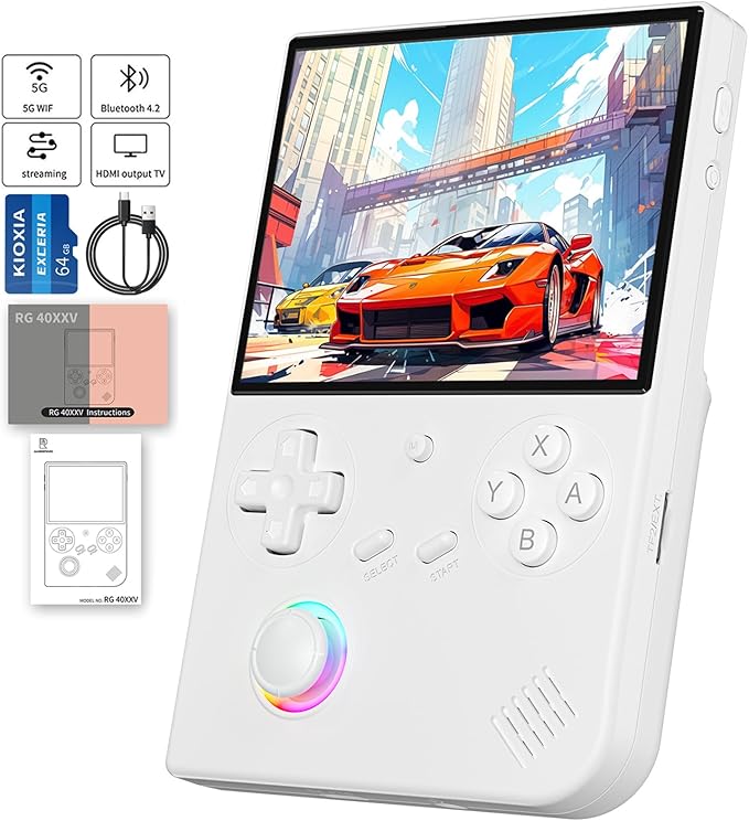 RG40XX V Handheld Game Consoles RG40XXV Retro Game Console Built-in 64G TF Card by ANBERNICRetroGameConsole