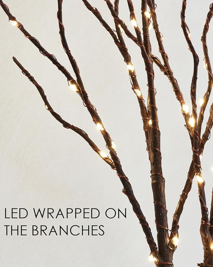 Birchlitland Lighted Branches for Vase 32in Tall 150 LED Plug in - Image 2