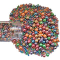 Edible Deep Colorful Sugar Pearls Candy Sprinkles 120G/ 4.23Ounce Baking Cake by Homankit