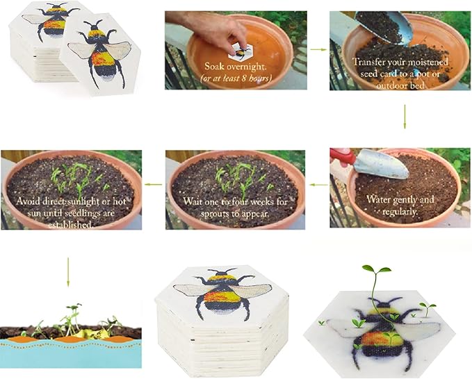 Plantable Wildflower Seed Paper Favors - Image 3
