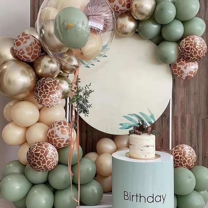 Green Giraffe Balloons - Image 7