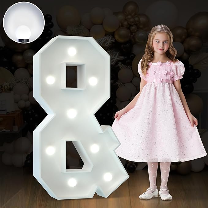 Marquee Letters 3 Feet Tall Large Light Up Letters Baby Shower Decorations by Letsmakeitimpressive
