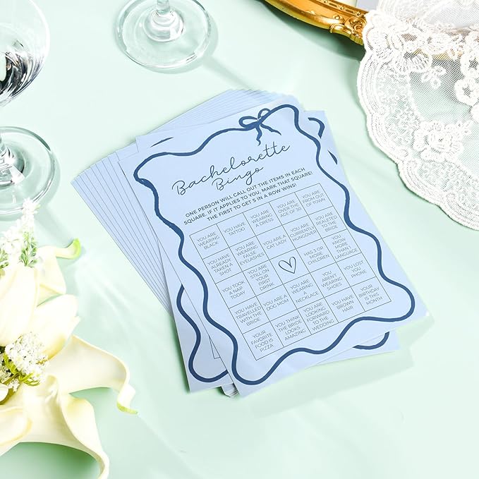 DEEKA 30 PCS Bridal Shower Games Card - Image 3