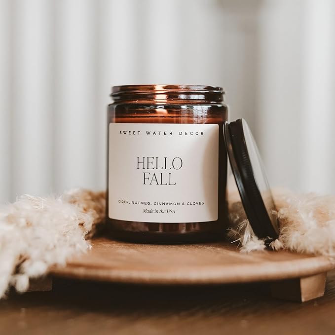 Sweet Water Decor Hello Fall Soy Candles - Image 4