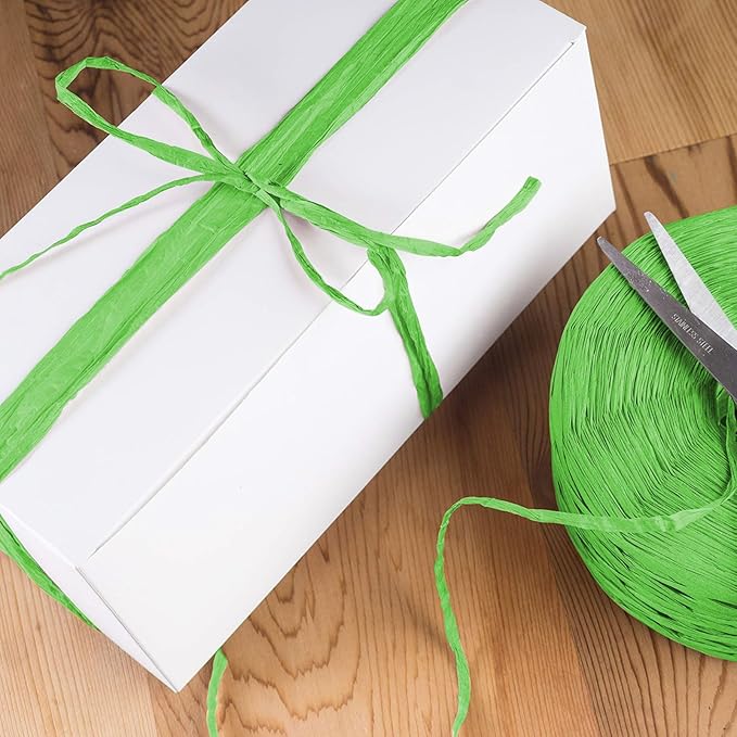 Creatrill 218 Yards Raffia Paper Craft Ribbon Packing Paper Twine, 1/4 Inch by - Image 3