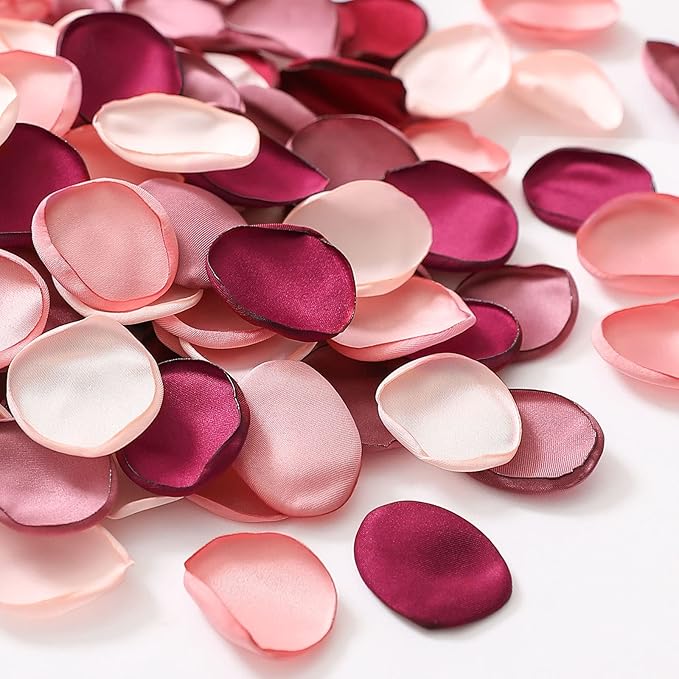 Serwalin 300pcs Silk Rose Petals Artificial Flower Petals by Serwalin