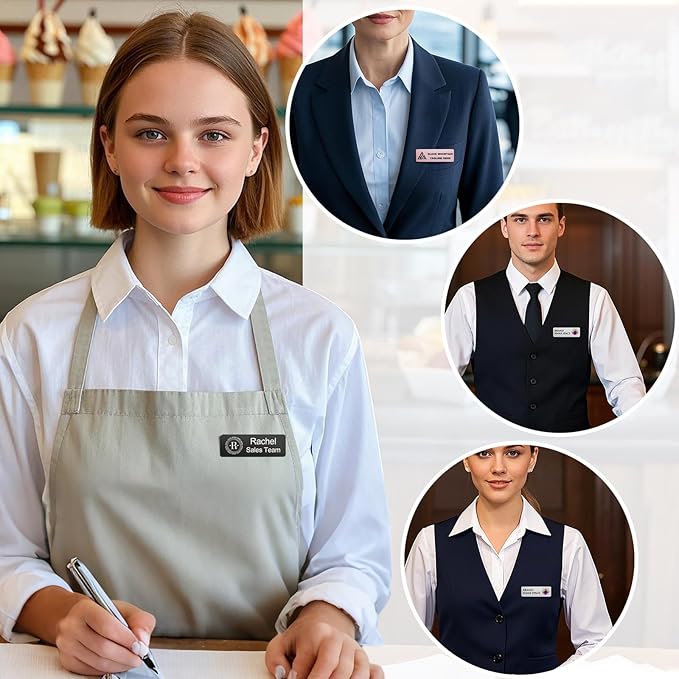 Custom ID Name Tag Badges Identification Personalized - Image 5