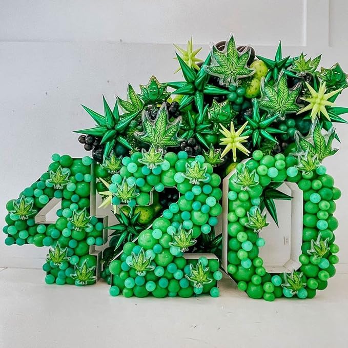 Bezente Green Balloons Latex Party Balloons - Image 7