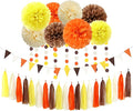 Brown-Orange Yellow Baby-Shower Party Decorations by OURUOLA