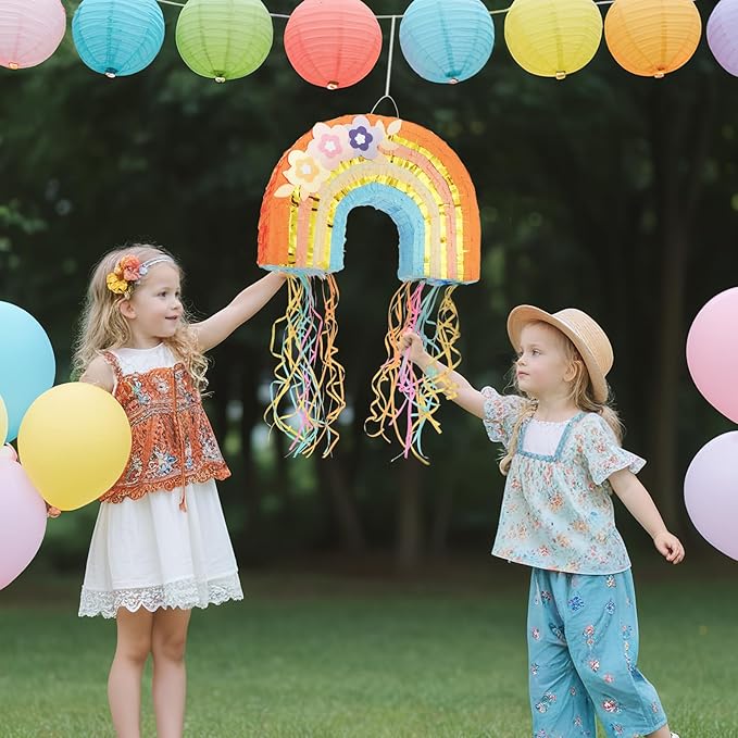 WERNNSAI Rainbow Pinata - Image 7