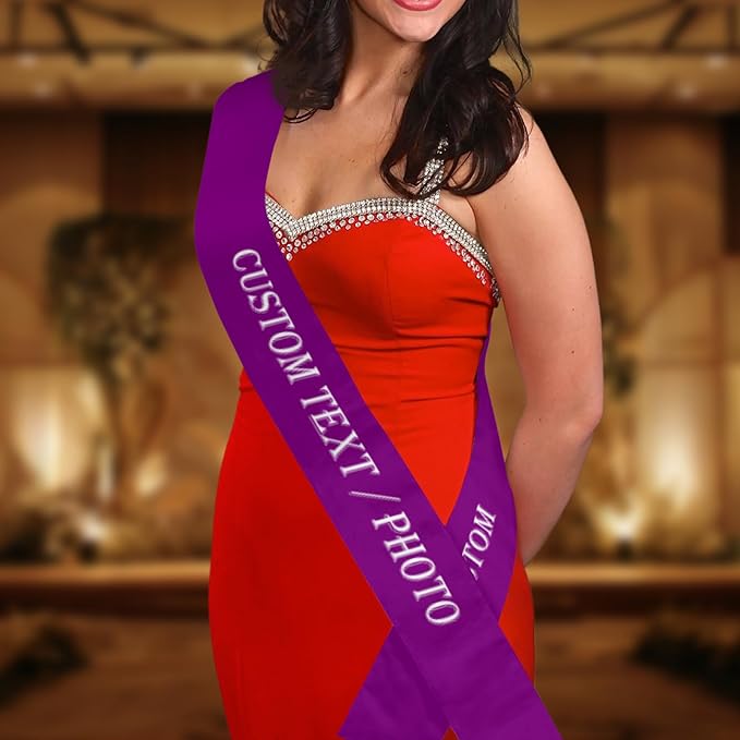 Custom Sash, Personalized Birthday Sash - Image 7