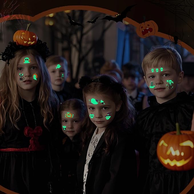 Halloween Luminous Temporary Tattoo - Image 6