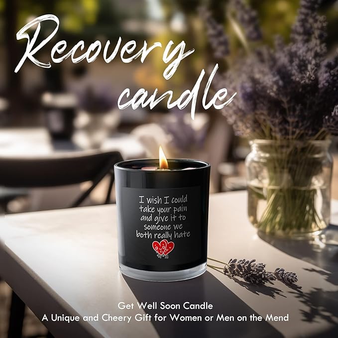 Get Well Candle with Healing Crystals - Image 6