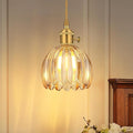 Vintage Gold Pendant Light, Pendant Light Fixtures by GEOVANCY