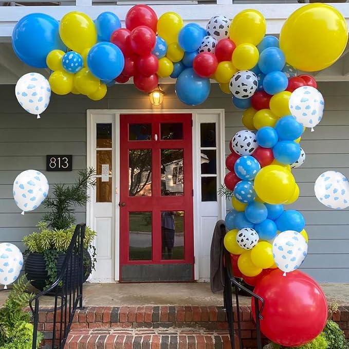 Cloud Balloons, Baby Shower, Cloud Themed Party Decorations Supplies - Image 4