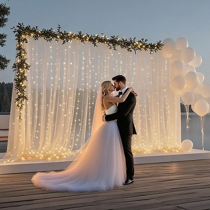 10×10ft Tulle Backdrop Curtains - Image 7