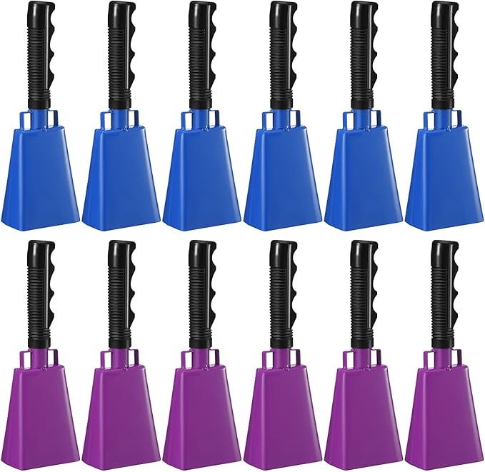 Pelopy 12 Pcs Large Cow Bell 9 '' Cowbell by Pelopy