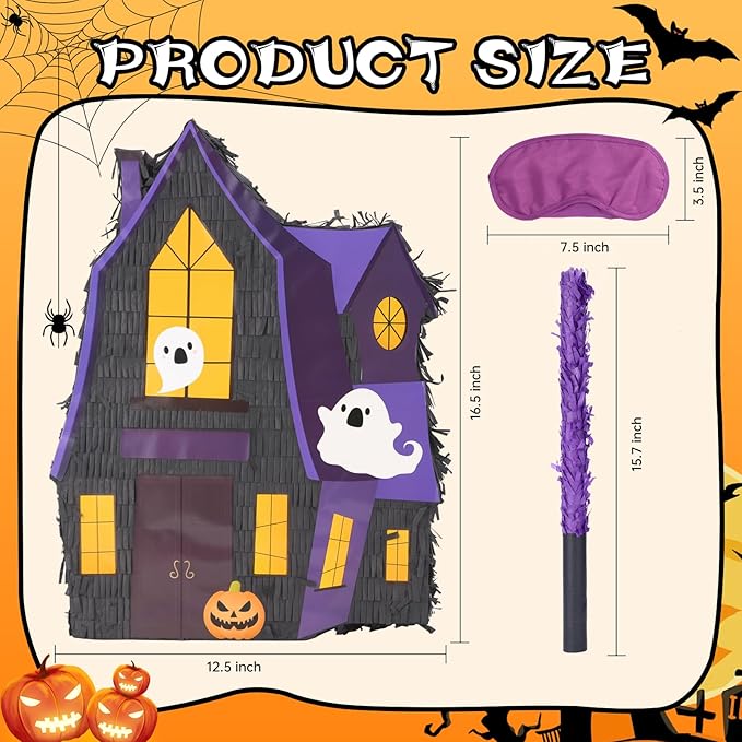 Halloween Haunted House Pinatas Bundle - Image 2