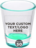 Custom Shot Glasses 1.75 oz. Set of 50, Personalized Bulk Pack by DISCOUNTPROMOS