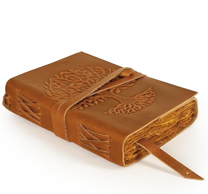 LUXEORIA Tree Of Life Leather Journal - Image 7